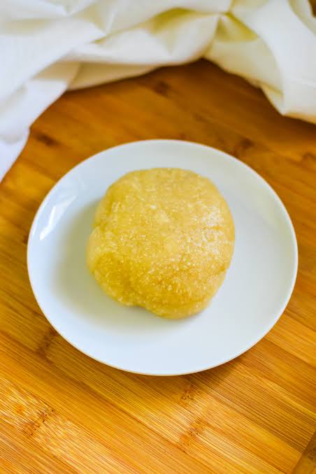 Boiled Garri(Eba)
